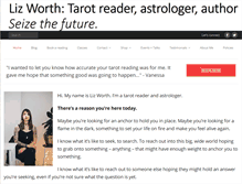 Tablet Screenshot of lizworth.com